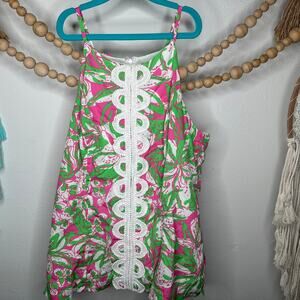 Lilly Pulitzer Annabelle Forgot My Trunks Halter Tank